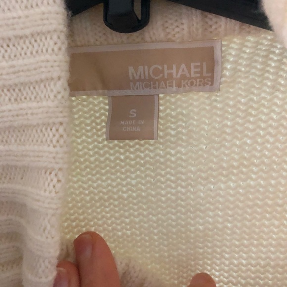 Michael kors faux fur vest with snaps - Picture 2 of 3